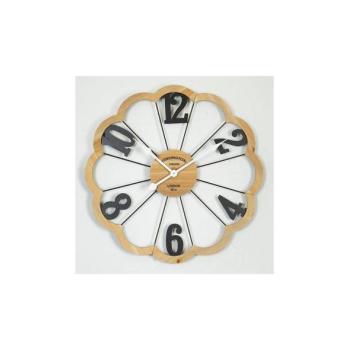 Eurolamp Falióra 1xAA átm. 60 cm bézs/fekete  kép