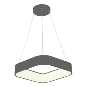 Eurolamp LED Csillár zsinóron LED/30W/230V 3000K 45x45 cm szürke  kép