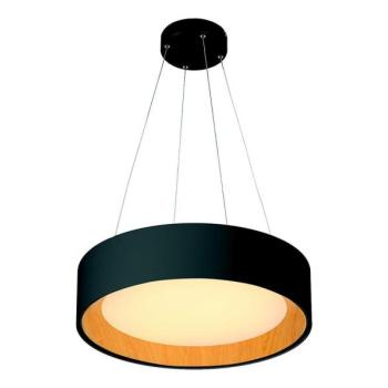 Eurolamp LED Csillár zsinóron LED/30W/230V 3000K fekete/tölgy  kép