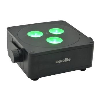 EUROLITE akkumulátoros lapos fény 3 LED-es spot 24W IP65 kép