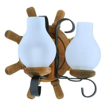 Exodus Lighting Srl Fali lámpa TIMONA 2xE14/40W/230V bükkfa  kép