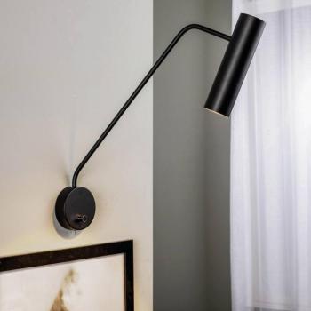 Eye Super fali spotlámpa kapcsolóval, fekete kép