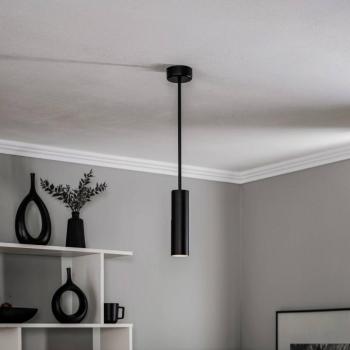 Eye Super mennyezeti spotlámpa, magasság 58 cm, fekete kép