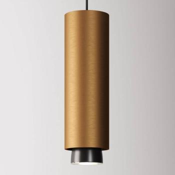 Fabbian Claque LED függő lámpa 30 cm bronz kép
