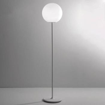 Fabbian Lumi Sfera üveg állólámpa, Ø40 cm kép