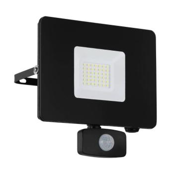 Faedo 3 LED kültéri spot érzékelővel, fekete, 30W kép