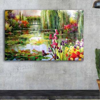  Fali festmény vászonon 45x70 cm természet  kép