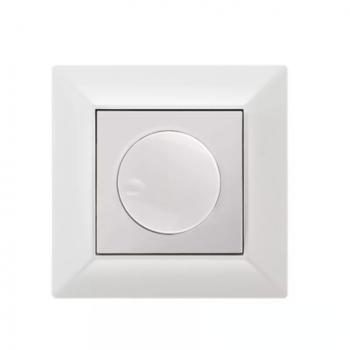 Fali kapcsoló , dimmer , 250V AC , 0-500 Watt , fehér színű , ELDLUX kép