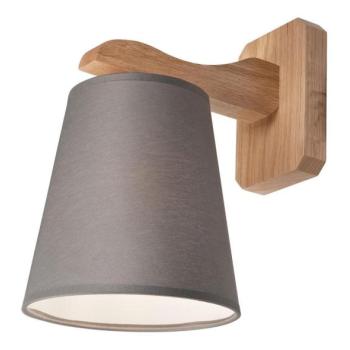  Fali lámpa ANDREA 1xE27/60W/230V tölgy/szürke  kép