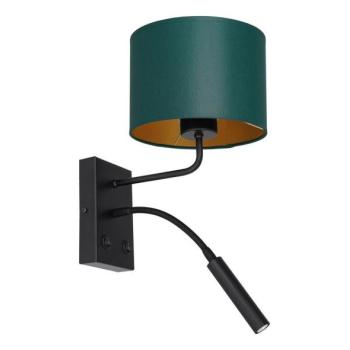  Fali lámpa ARDEN 1xE27/60W+1xG9/8W/230V zöld/arany  kép