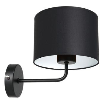  Fali lámpa ARDEN 1xE27/60W/230V fekete/fehér  kép