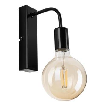  Fali lámpa ASTRID 1xE27/60W/230V fényes fekete  kép