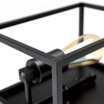 Fali lámpa Cubic³ 3385 fekete, szélesség 15 cm kép