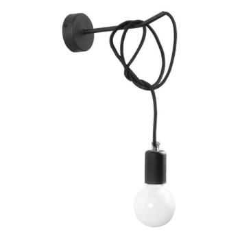  Fali lámpa EDISON 1xE27/60W/230V fekete  kép