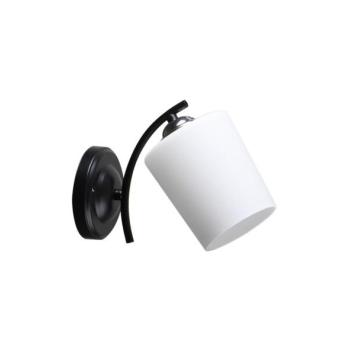  Fali lámpa ESNYR 1xE27/40W/230V fekete/fehér  kép