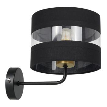  Fali lámpa HAVARD 1xE27/60W/230V fekete/sárgaréz  kép