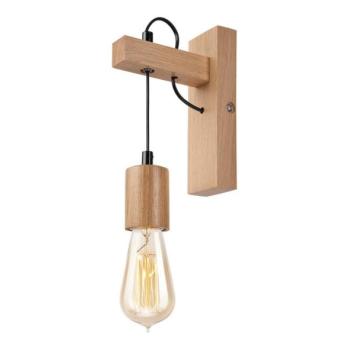  Fali lámpa LEON 1xE27/60W/230V tölgy  kép