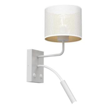  Fali lámpa LOFT SHADE 1xE27/60W+1xG9/8W/230V fehér/arany  kép