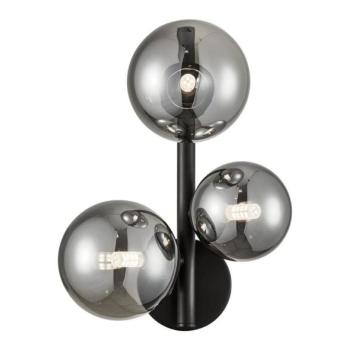  Fali lámpa MILA 3xG9/9W/230V fekete/szürke  kép