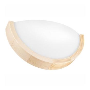  Fali lámpa NATURAL SLIM 1xE27/60W/230V fenyő  kép