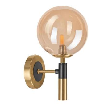  Fali lámpa ROLLO 1xG9/5W/230V arany/füstös bézs  kép