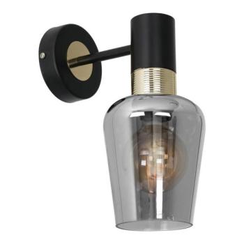  Fali lámpa ROMA BLACK 1xE27/60W/230V  kép