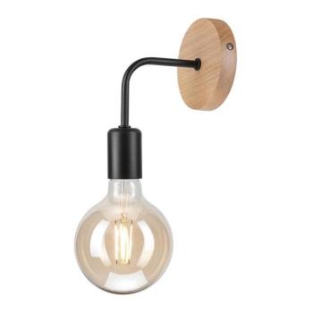  Fali lámpa VITO OAK 1xE27/60W/230V  kép