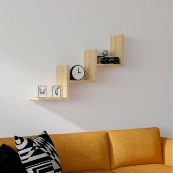  Fali polc MIST 60x90 cm bézs  kép