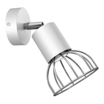  Fali spotlámpa DANTE 1xGU10/25W/230V fehér/fényezett króm  kép
