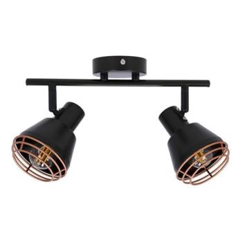  Fali spotlámpa NERIA 2xE14/40W/230V fekete/réz  kép