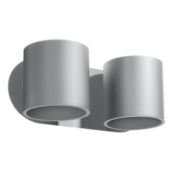  Fali spotlámpa ORBIS 2xG9/40W/230V szürke  kép