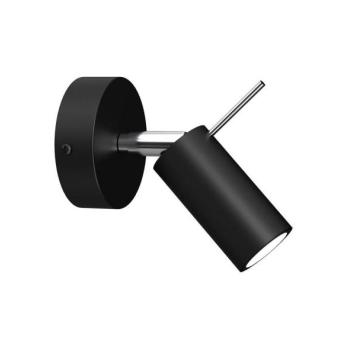  Fali spotlámpa PRESTON 1xGU10/40W/230V fekete  kép