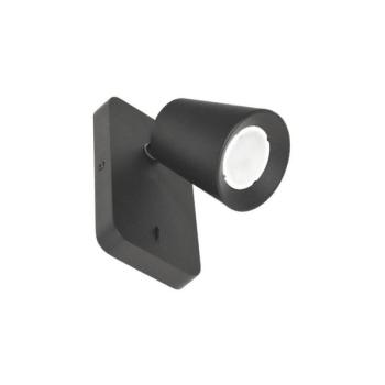  Fali spotlámpa TRELO 1xGU10/30W/230V fekete  kép