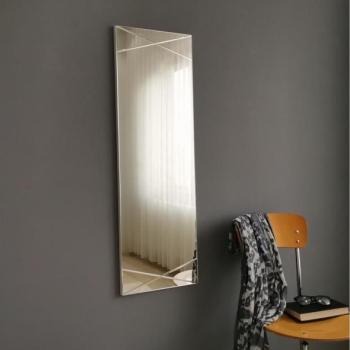  Fali tükör 105x35 cm ezüst  kép