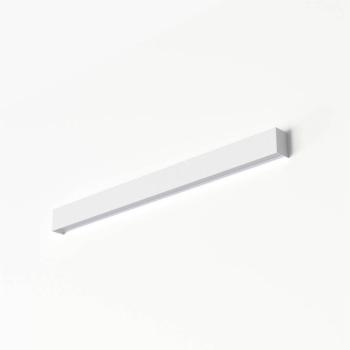 Fali világítás Straight M, 92 cm, fehér kép