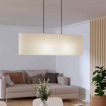 Febres függőlámpa, fekete/fehér, 2-lámpás. kép