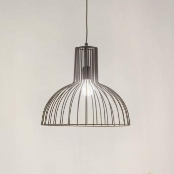 Fellini MR-672 lógó világítás, fekete, fém, Ø 38 cm kép