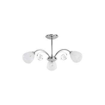  Felületre szerelhető csillár  APOLLO 3xE14/10W/230V fényezett króm  kép