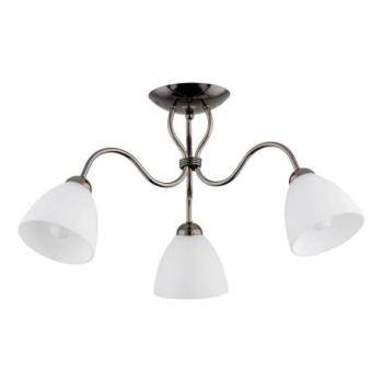  Felületre szerelhető csillár ARIEL 3xE27/15W/230V szürke  kép