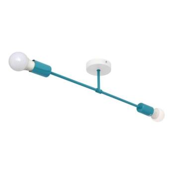  Felületre szerelhető csillár CAMBRIDGE 2xE27/15W/230V kék  kép