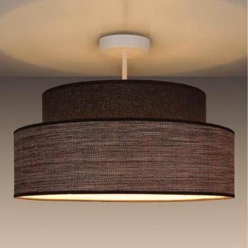  Felületre szerelhető csillár  GRACE 1xE27/60W/230V átm. 40 cm barna/bézs  kép
