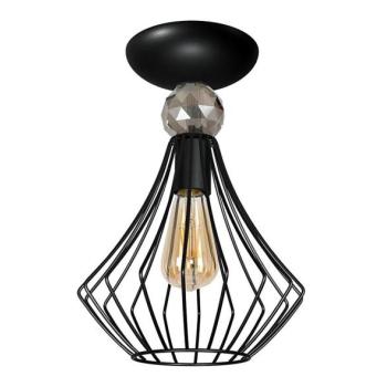  Felületre szerelhető csillár JEWEL 1xE27/60W/230V fekete  kép