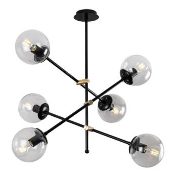  Felületre szerelhető csillár MARTI 6xE27/100W/230V  kép