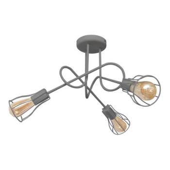  Felületre szerelhető csillár OXFORD 3xE27/15W/230V szürke  kép