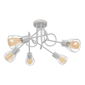  Felületre szerelhető csillár OXFORD 5xE27/15W/230V fehér  kép