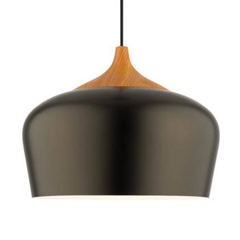 Fém függőlámpa Voltige fekete kép