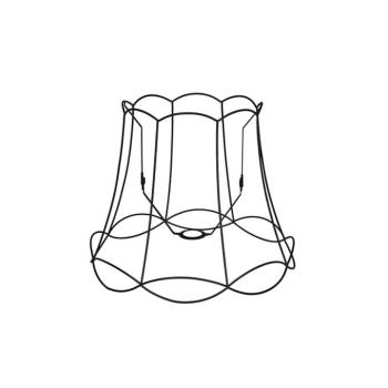 Fém lámpabúra fekete 45/36 - Granny Frame kép