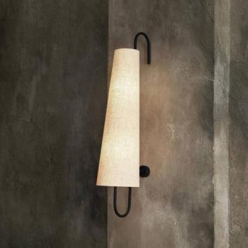 ferm LIVING Ancora fali lámpa, dugalj, textil, 98,5 cm kép