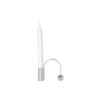 ferm LIVING gyertyatartó mérleg, króm, sárgaréz, 9,5 cm kép