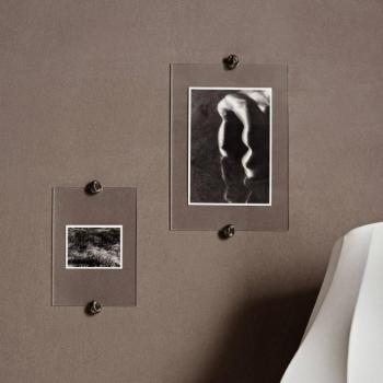 ferm LIVING képkeret Gravel, A5, akril. Sárgaréz kép